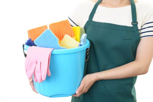 Cleaner reviewing a free quote for a busy family property in Westcombe Park